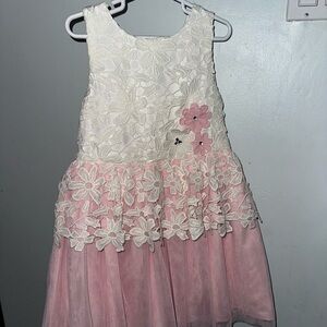 Catherine Malandrino Pink and White Floral Dress